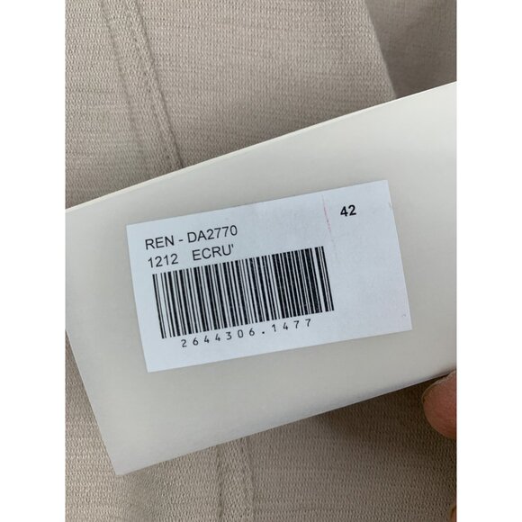 OttodAme Runway V-Neck Tunic Shift Dress Size 6 US Italy Wool RR10265 NWT $182 - Picture 12 of 12